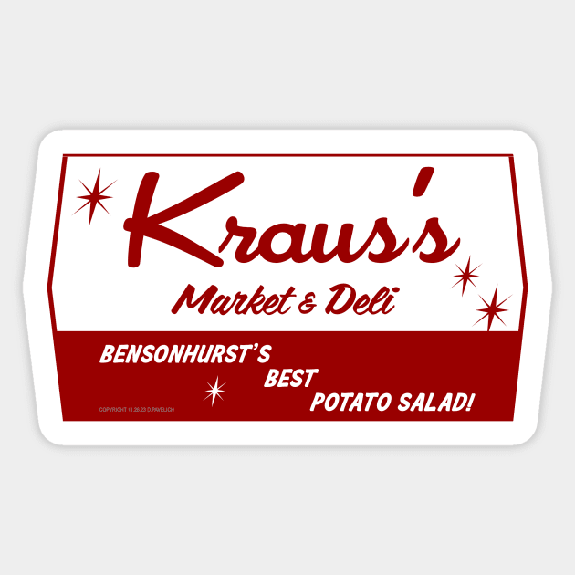 Kraus's Market & Deli Sticker by Vandalay Industries